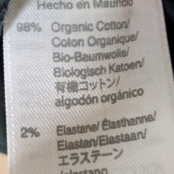 J.Crew Men’s Large Secret Wash Shirt Blackwatch Plaid Organic Cotton Preppy - Picture 5 of 7